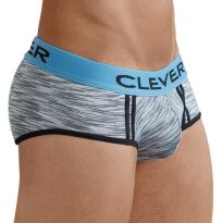 Clever Belgian Piping Brief in Grau