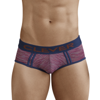 Clever Belgian Piping Brief in Purple