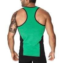 Clever Lines Tank-Top in Green