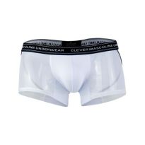 Clever Nectar Piping Boxershort in Weiß