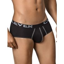 Clever Polite Brief in Black