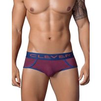 Clever Roma Piping Brief in Lila