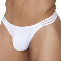 Clever Shine Thong in White
