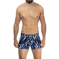 Hawai Printed Microfiber Boxershort in Dark Blue