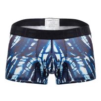 Hawai Printed Microfiber Boxershort in Donkerblauw