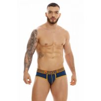 Jor College Brief in Petrol Blauw