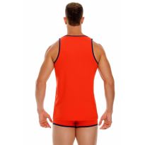 Jor College Tank-Top in Rood 