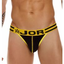 Jor Varsity Jockstrap in Zwart