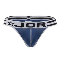 Jor Varsity Thong in Blue