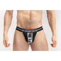 Maskulo Militar Jockstrap in Zwart