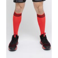 Maskulo Skulla Football Socks in Red