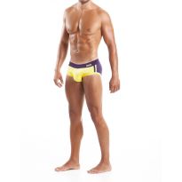 Modus Vivendi Pride Brief in Geel/Paars