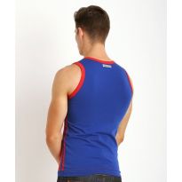 Modus Vivendi Pride Tank-Top in Rood/Blauw