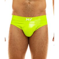 Modus Vivendi Viral Vinyl Brief in Neon Yellow