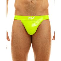 Modus Vivendi Viral Vinyl Tanga in Neon Geel 