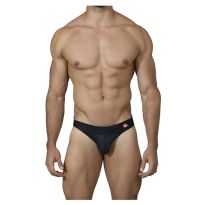 Pikante Click Athletic Mesh Jockstrap in Blau/Schwarz