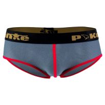 Pikante Wild World Brief in Grau