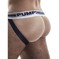 Pump Free Fit Jockstrap in Marineblau