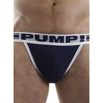 Pump Free Fit Jockstrap in Marineblau