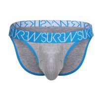 Sukrew Tanga Slip in Marmer Grijs