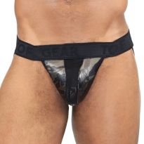 TOF Paris Commando Jockstrap in Braun Camouflage