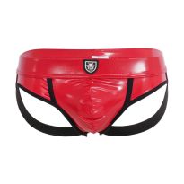 TOF Paris Vinyl Jock Brief in Rood