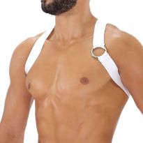 TOF Party Boy Harness in White