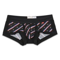 Toot Regimental Stripe Nano Boxershort in Black