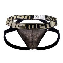 Xtremen Frice Microfiber Jockstrap in Schwarz