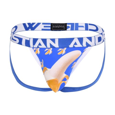 Andrew Christian Banana Jockstrap met Almost Naked