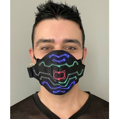 Andrew Christian Sound Activated LED Mask