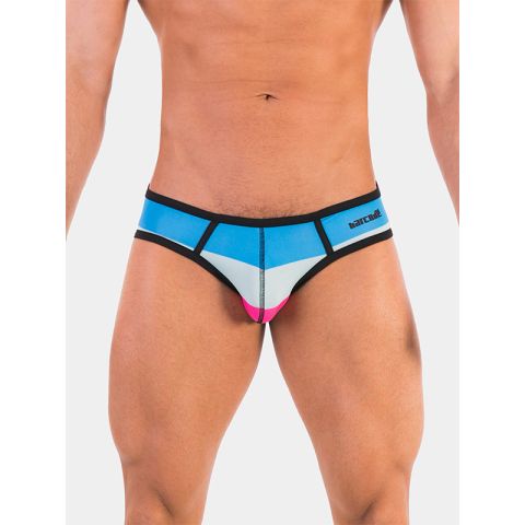 Barcode Berlin Brief Denix in Blau, Aqua und Lila