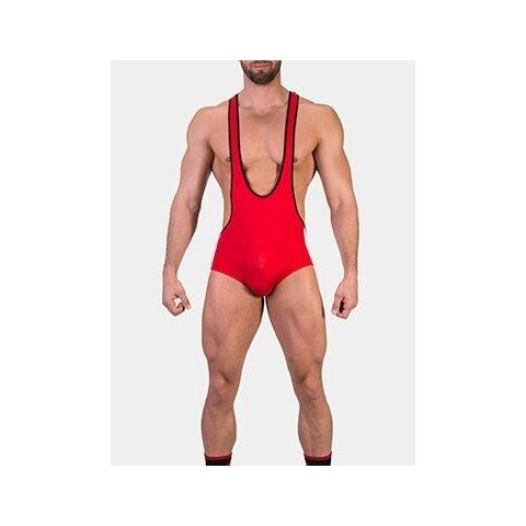 Barcode Berlin Singlet Areg in Red