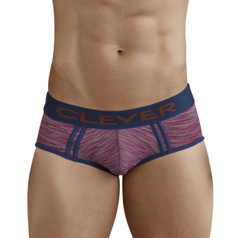 Clever Belgian Piping Brief in Purple