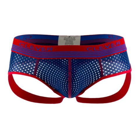 Clever Danish Piping Jockstrap in Navyblue