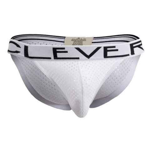 Clever Fancy Brief in White