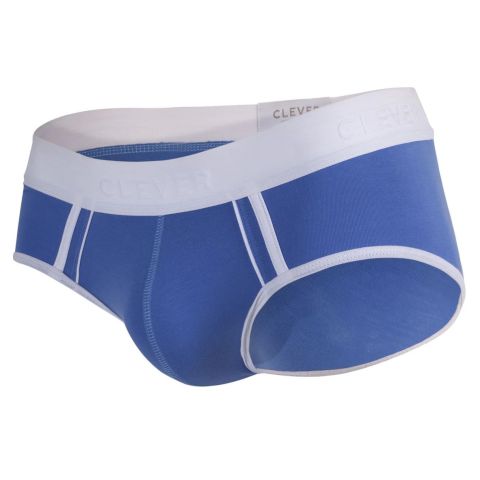 Clever Tethis Piping Brief in Blauw