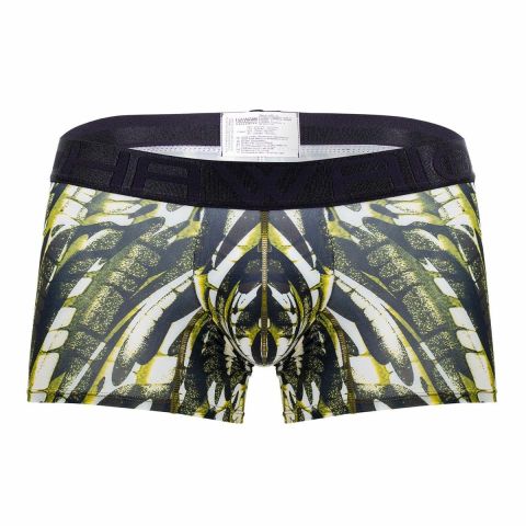 Hawai Printed Microfiber Boxershort in Militair Groen