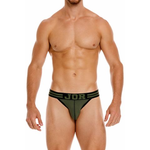 Jor College Jockstrap in Green