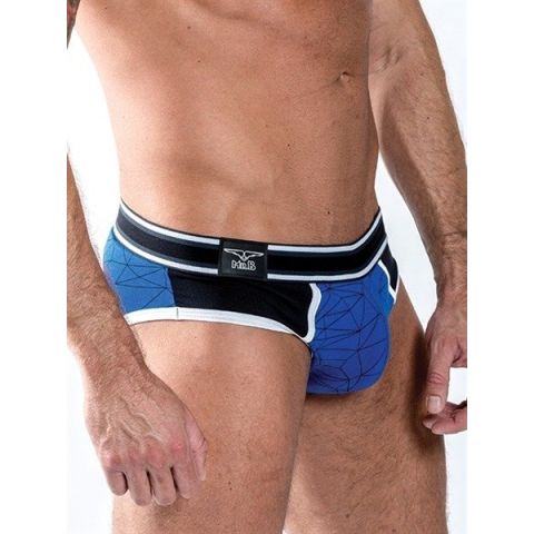  Mister B Urban SoMa Jock Brief in Blauw