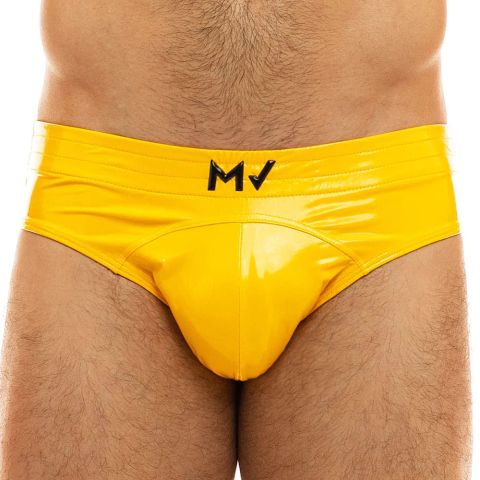 Modus Vivendi Viral Vinyl Bottomless Brief in Geel