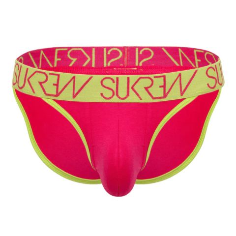 Sukrew Tanga  Slip in Raspberry Red