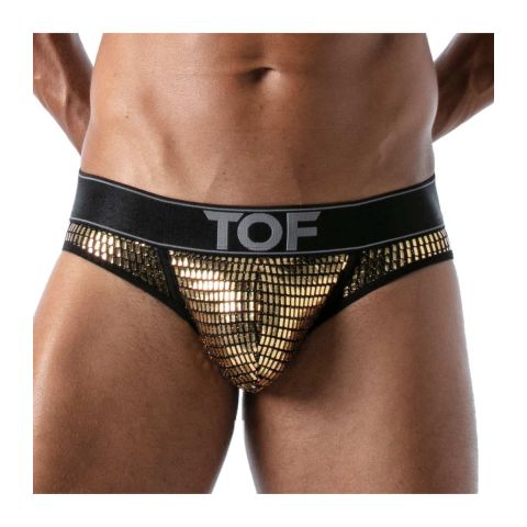 TOF Paris Star Jock Brief in Goud