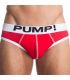 Pump Micromesh Brief in Rood