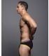 Andrew Christian Tighty Whitie Tagless Fly Brief in Zwart