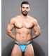 Andrew Christian Almost Naked Bamboo Jockstrap in Aqau
