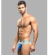 Andrew Christian Almost Naked Spider String in Royalblauw