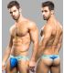 Andrew Christian Almost Naked Spider String in Royalblauw