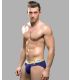 Andrew Christian Almost Naked Tagless Brief in Navyblauw