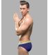 Andrew Christian Almost Naked Tagless Brief in Navyblauw